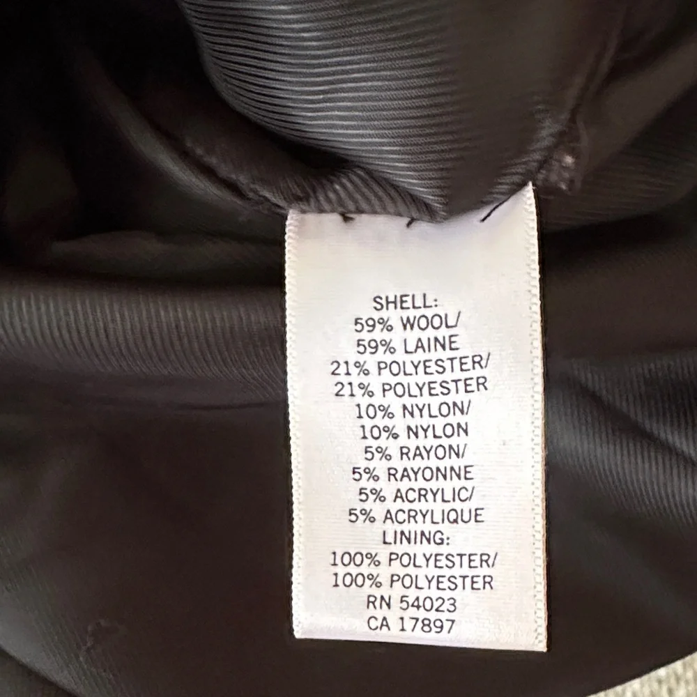 Banana Republic Women's Wool blend Black Blazer